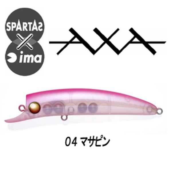 アピア(APIA) SPARTAS×ima AXA(アグザ)   ミノー(リップレス)