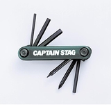 キャプテンスタッグ(CAPTAIN STAG) ワークスフォールディングツール6 Y-3002 携帯型マルチツール