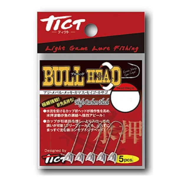 TICT(ティクト) BULL HEAD(ブルヘッド)   ワームフック(ライトソルト用)