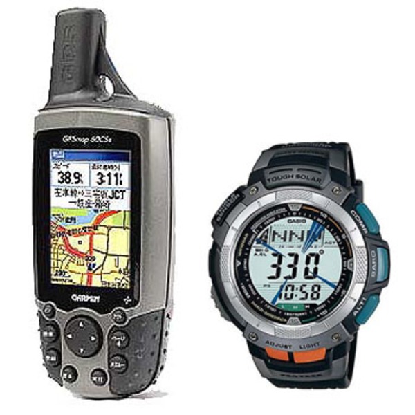 GARMIN(ガーミン) GPSMAP 60CSx 日本語版【高度･方位･気圧･温度計機能付き腕時計セット】 42207