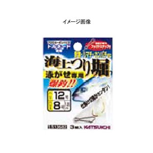 カツイチ(KATSUICHI) 海上つり堀 泳がせ専用 鈎１３／ハリス８ ゴールド 513699