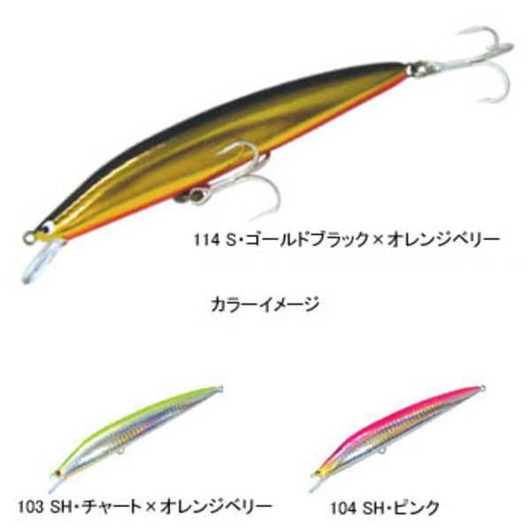 タックルハウス(TACKLE HOUSE) K-TEN セカンドジェネレーション K2F122   ミノー(リップ付き)