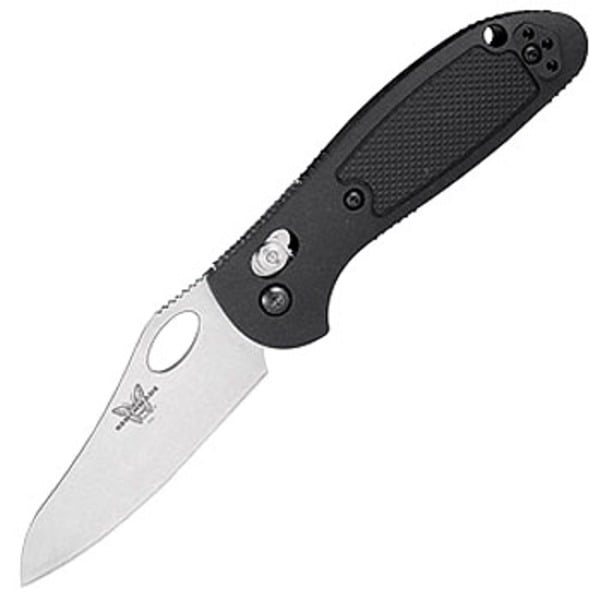 BENCHMADE(ベンチメード) Mini-Griptilian， Black Valox Handle， Plain BM555HG フォールディングナイフ