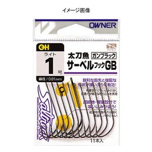 オーナー針 ＯＨ太刀魚サーベルフックＰＰ １／０号 13164