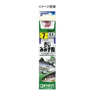 オーナー針 ＯＨきじ・みみず鈎 鈎８／ハリス０．８ 20030