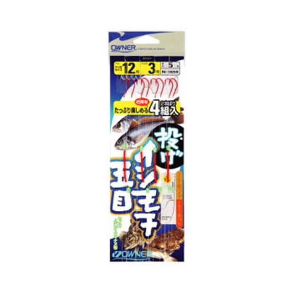 オーナー針 投イシモチ五目2本 N-3659 仕掛け