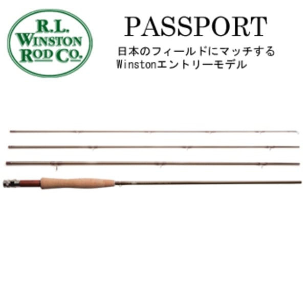 R.L WINSTONROD.CO PASSPORT 8フィート #4 3M804 4ピース以上