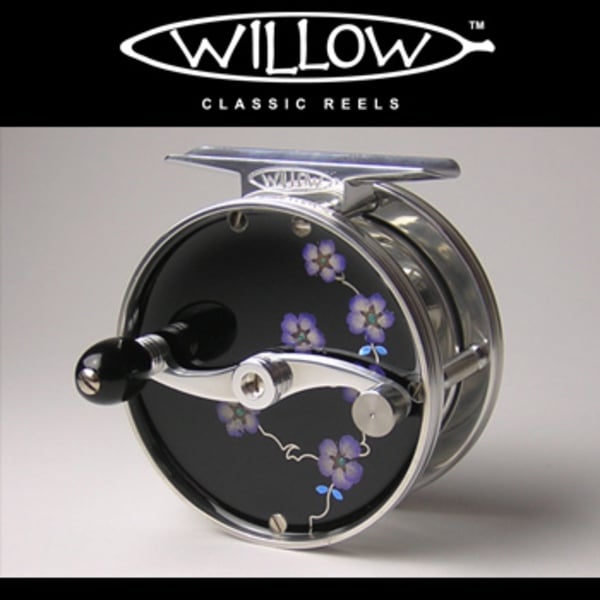 Willow Classic Reels Willow Black with Flowers 6WBF45 クラッシック