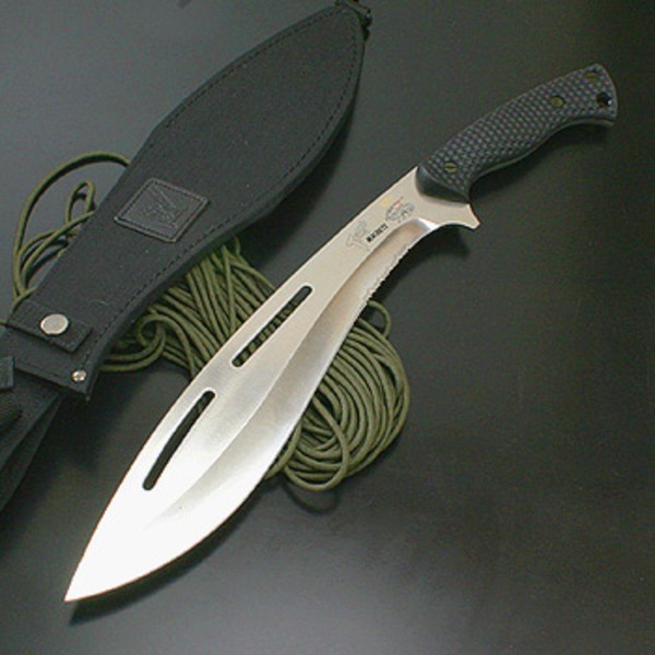 TSUGE(柘植) マシェット サラマンダー(両刃)大 TG-3 シースナイフ