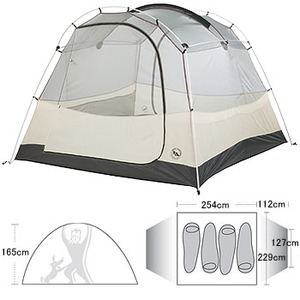 BIG AGNES(ビッグアグネス) ウルフマウンテン 4 TWM411｜アウトドア用品・釣り具通販はナチュラム