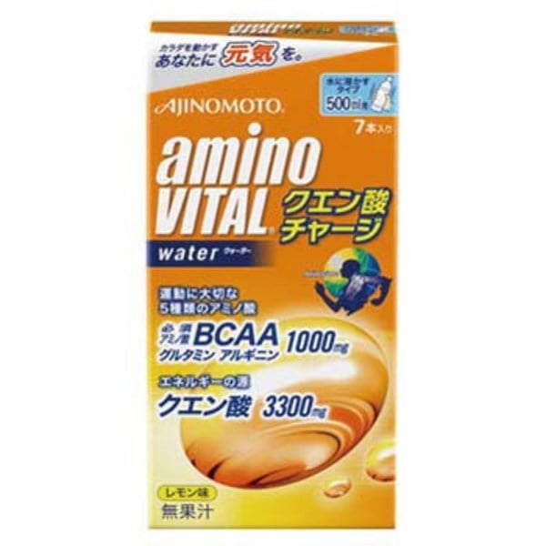 味の素 アミノバイタル クエン酸チャージウォーター 7本入箱 16AM 7050 栄養補給系