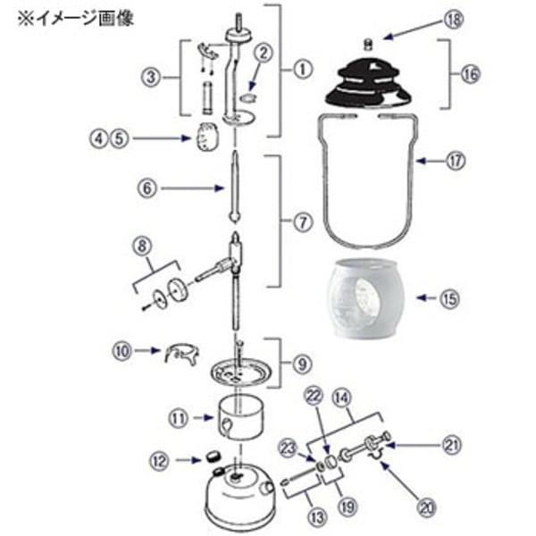 Coleman(コールマン) 【パーツ】 No.22 ポンプカップ 2161091 パーツ&メンテナンス用品