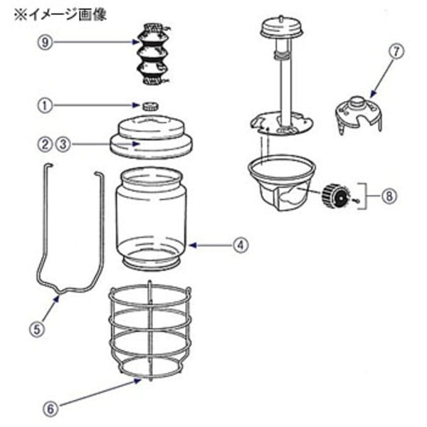 Coleman(コールマン) 【パーツ】 No.1 ベンチレーターナット 25004411 パーツ&メンテナンス用品