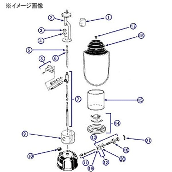 Coleman(コールマン) 【パーツ】 No.4 U CLIP(クリップ) 2881251 パーツ&メンテナンス用品