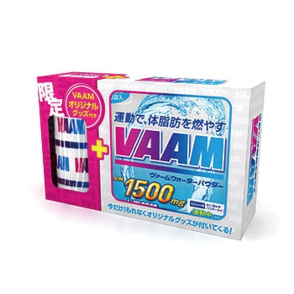 明治(VAAM) VAAM ヴァームウォーターパウダータイプ 徳用 (5.7g×30袋)+オリジナルグッズ付 2650698 粉末飲料