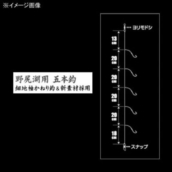 バリバス(VARIVAS) バリバス ワカサギ仕掛け ご当地仕様 野尻湖用 五本鈎 細地袖   ワカサギ仕掛け