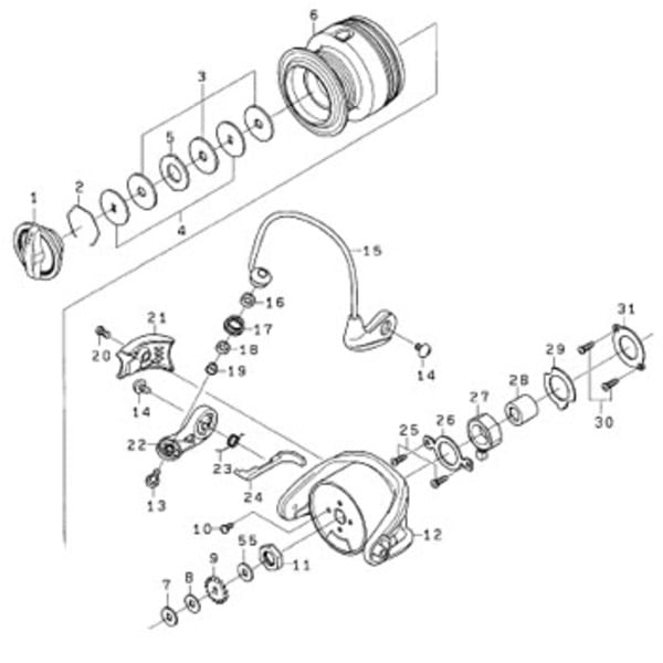 ダイワ(Daiwa) パーツ:ワールドスピン3000 ドラグディスクW NO.003 144070｜アウトドア用品・釣り具通販はナチュラム