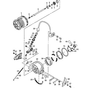 ダイワ(Daiwa) パーツ:06トーナメントISO Z3000LB アームレバー