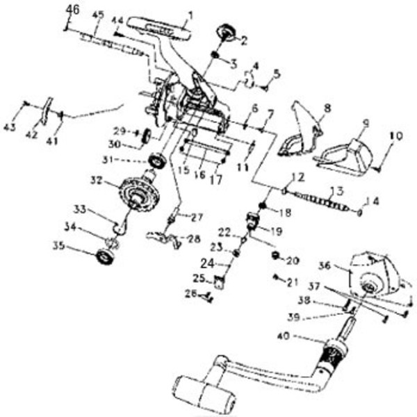 ダイワ(Daiwa) パーツ:ショアキャスト4500 8号糸付 リヤーパッキン NO.008 116422｜アウトドア用品・釣り具通販はナチュラム