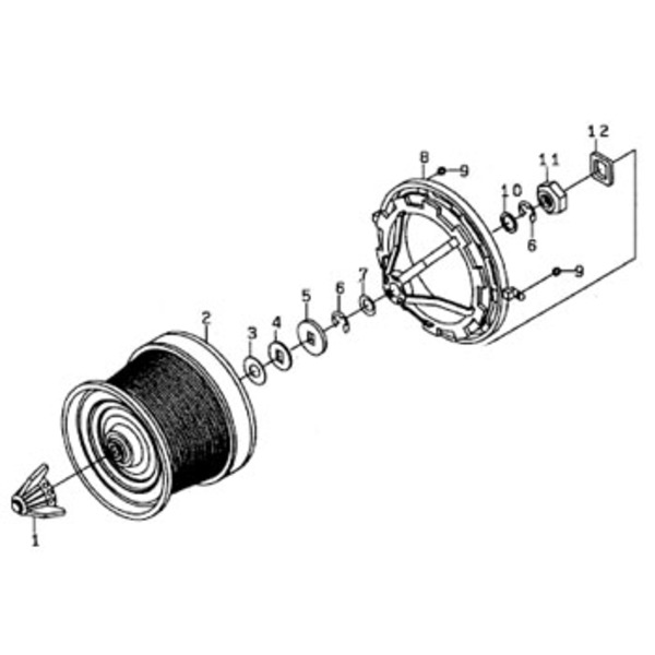 ダイワ(Daiwa) パーツ:10ファインサーフ35 細糸 ラインガードリティナー NO.006 10F002｜アウトドア用品・釣り具通販はナチュラム