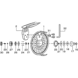 ダイワ(Daiwa) パーツ:BJ75D スタンドSC NO.031 10A747｜アウトドア用品・釣り具通販はナチュラム