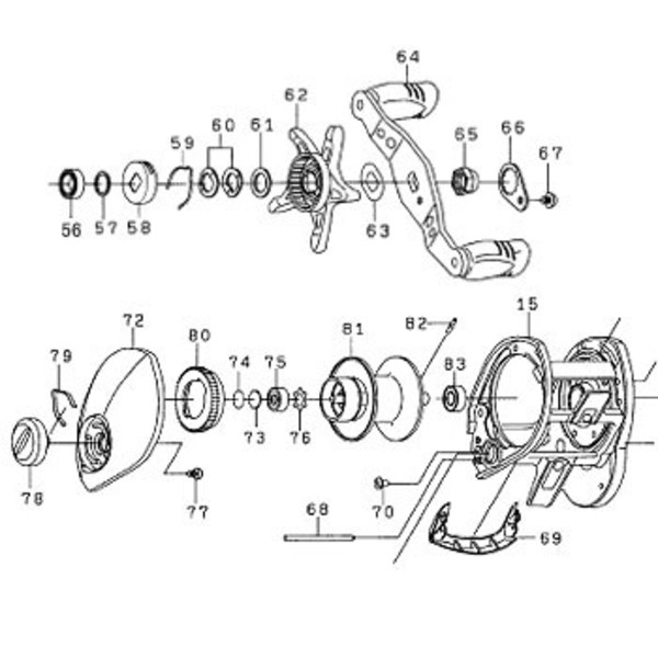 ダイワ(Daiwa) パーツ:アグレストPEスペシャル 100H ハンドルボール