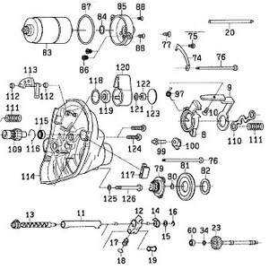 ダイワ Daiwa パーツ シーボーグ300メガツイン Rsプレートsc A No 124 10a697 アウトドア用品 釣り具通販はナチュラム