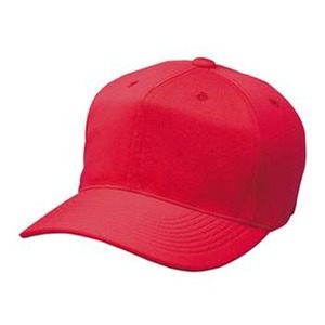 エスエスケイ(SSK) 角ツバ６方型ベースボールキャップ 野球帽子 Ｌ（５７ー６０ｃｍ） ２０（レッド） SSK-BC062
