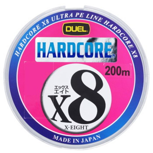 デュエル(DUEL) HARDCORE X8(ハードコア エックスエイト) 200m H3255-S オールラウンドPEライン