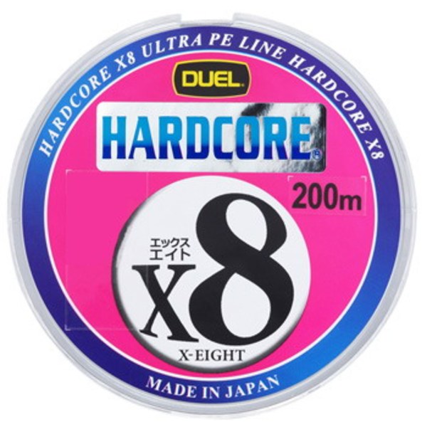 デュエル(DUEL) HARDCORE X8(ハードコア エックスエイト) 200m H3262 オールラウンドPEライン