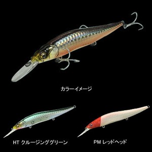 メガバス(Megabass) ＯＮＥＴＥＮ＋１（ワンテンプラスワン）ＳＷ １１０．５ｍｍ ＰＭレッドヘッド