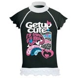 GETUP CUTE(ゲットアップ キュート) ラッシュガード フレンチ袖 Kid’s CCR-32132 ラッシュガード(キッズ/ベビー)