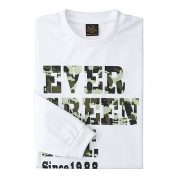 エバーグリーン(EVERGREEN) ドライロングTシャツ Cタイプ   フィッシングシャツ