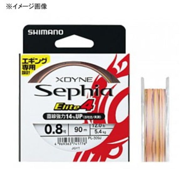 シマノ(SHIMANO) PL-321J XDYNE Sephia Elite4 210m 764218 エギング用PEライン