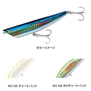 タックルハウス(TACKLE HOUSE) Ｋ-ＴＥＮ ファクトリー ＢＫＲＰ-１１５ １１５ｍｍ ＮＯ．１０５ チャートバック