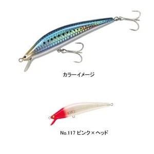 タックルハウス(TACKLE HOUSE) Ｋ-ＴＥＮ ブルーオーシャン フローティング ７５ｍｍ Ｎｏ．１１７ ピンク×ヘッド BKF-75