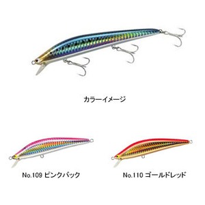 タックルハウス(TACKLE HOUSE) Ｋ-ＴＥＮ ブルーオーシャン スリムタイプミノーフローティング １２５ｍｍ Ｎｏ．１１０ ゴールドレッド BKF-125