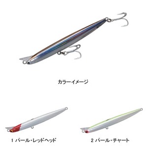 ●全長：87mm●ウェイト：9.5g●フック：ST-46＃10●リング：＃2●タイプ：シンキング●カラー:2 パール・チャート