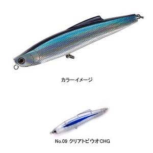 タックルハウス(TACKLE HOUSE) シブキ Ｖ１８７ｓｋｐ １８７ｍｍ Ｎｏ．０９ クリアトビウオＣＨＧ