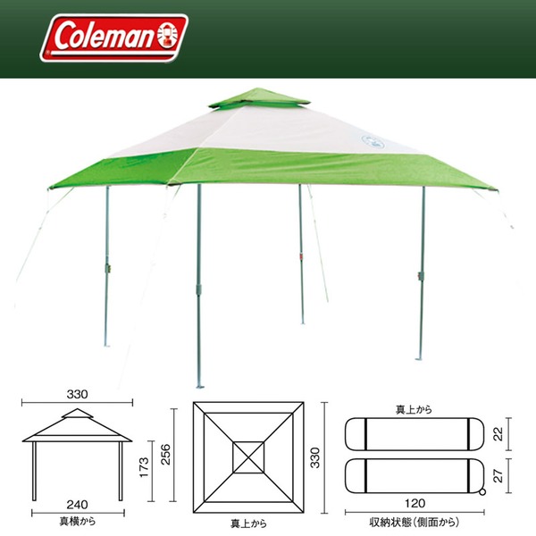 Coleman(コールマン) インスタントキャノピー/330 2000013582 キャンプ用自立式タープ