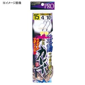 ささめ針(SASAME) カレイ遊動 こだわりタイプ 鈎１４／ハリス４ J-202