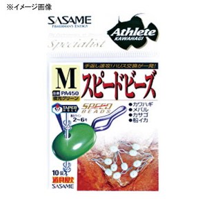 ささめ針(SASAME) 道具屋 スピードビーズ Ｍ クリア PA451