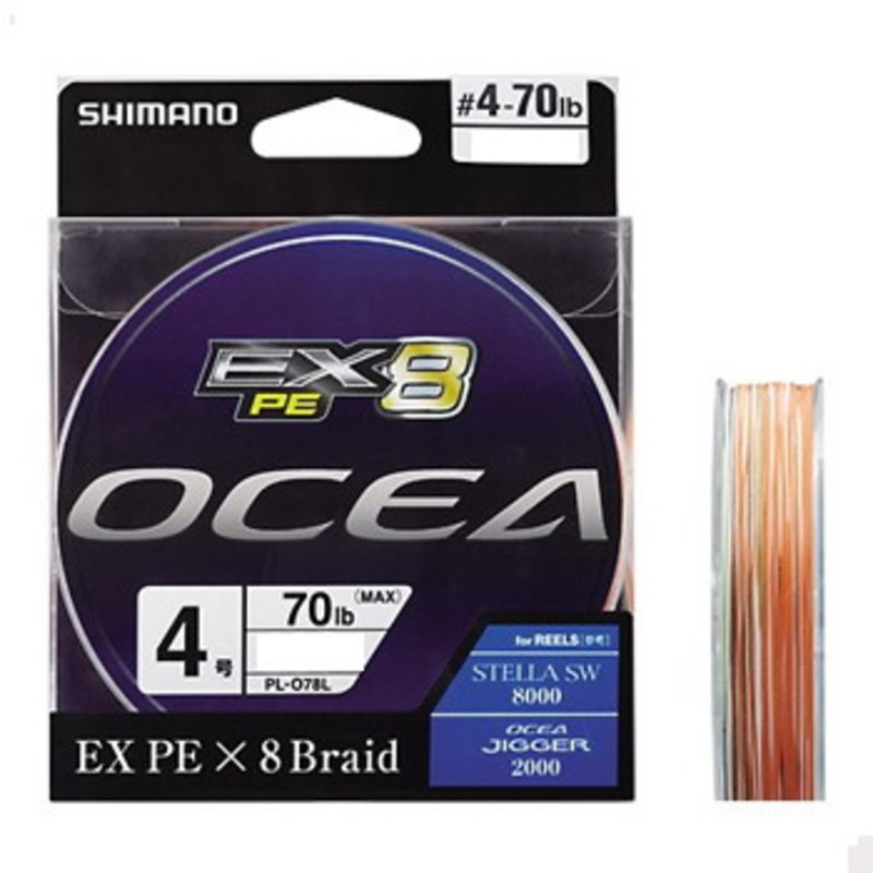 シマノ Shimano Pl Ol Ocea Ex8 Pe オシア Ex8 Pe 400m Pl Ol 5c 4 アウトドア用品 釣り具通販はナチュラム