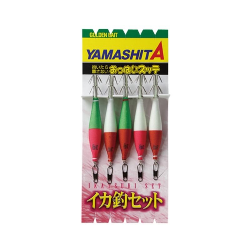 ヤマシタ(YAMASHITA) イカ釣セット ON 4-2KN 5本 ITSON42KN5A