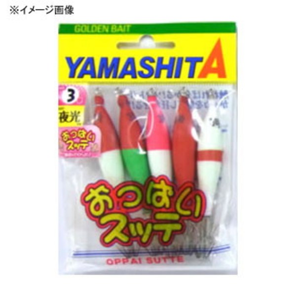 ヤマシタ(YAMASHITA) おっぱいスッテ布巻 3-T2 5本 OSN3T25FAL エギスッテ､鉛スッテ