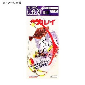 ヤマイ・ステキ針 Ｎ-２９ カレイ船釣仕掛 １６号 黒毛