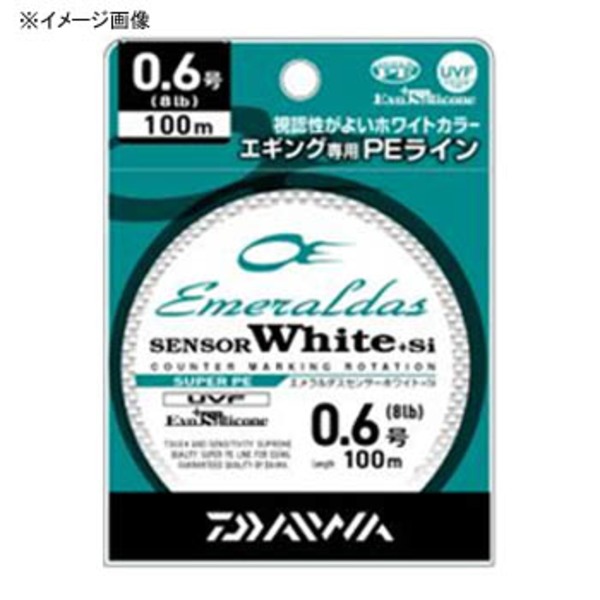 ダイワ(Daiwa) エメラルダスセンサー ホワイト+Si 150m 04625948 エギング用PEライン