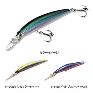 ●全長：85mm●ウェイト：8.5g●フック：＃6●深度：2m●カラー:LH-50 ドットブルーバックBP