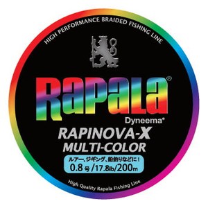 Rapala(ラパラ) ラピノヴァ･エックス マルチカラー 200m RXC200M08MC