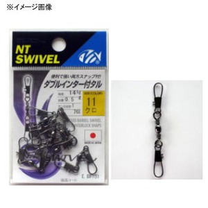 ＮＴスイベル(N.T.SWIVEL) ダブルインター付タル ５ クロ